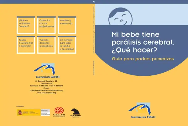 Guía para padres sobre parálisis cerebral espástica. Ofrece información, contactos y apoyo para familias.